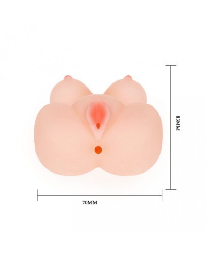 Boss Temptation Passion Lady Masturbator Vibrating - Мастурбатор с вибрацией, 14.3х7 см
